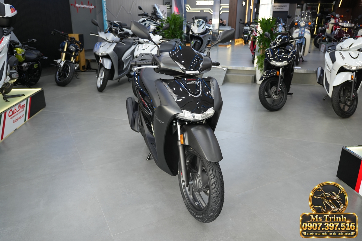Honda SH150i Ý đen nhám 2027 tại Nghệ An sắc đen lịch lãm giá tốt, chính ngạch