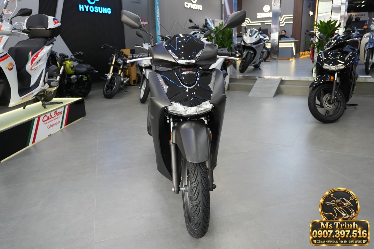 Honda SH150i Ý đen nhám 2027 tại Nghệ An sắc đen lịch lãm giá tốt, chính ngạch