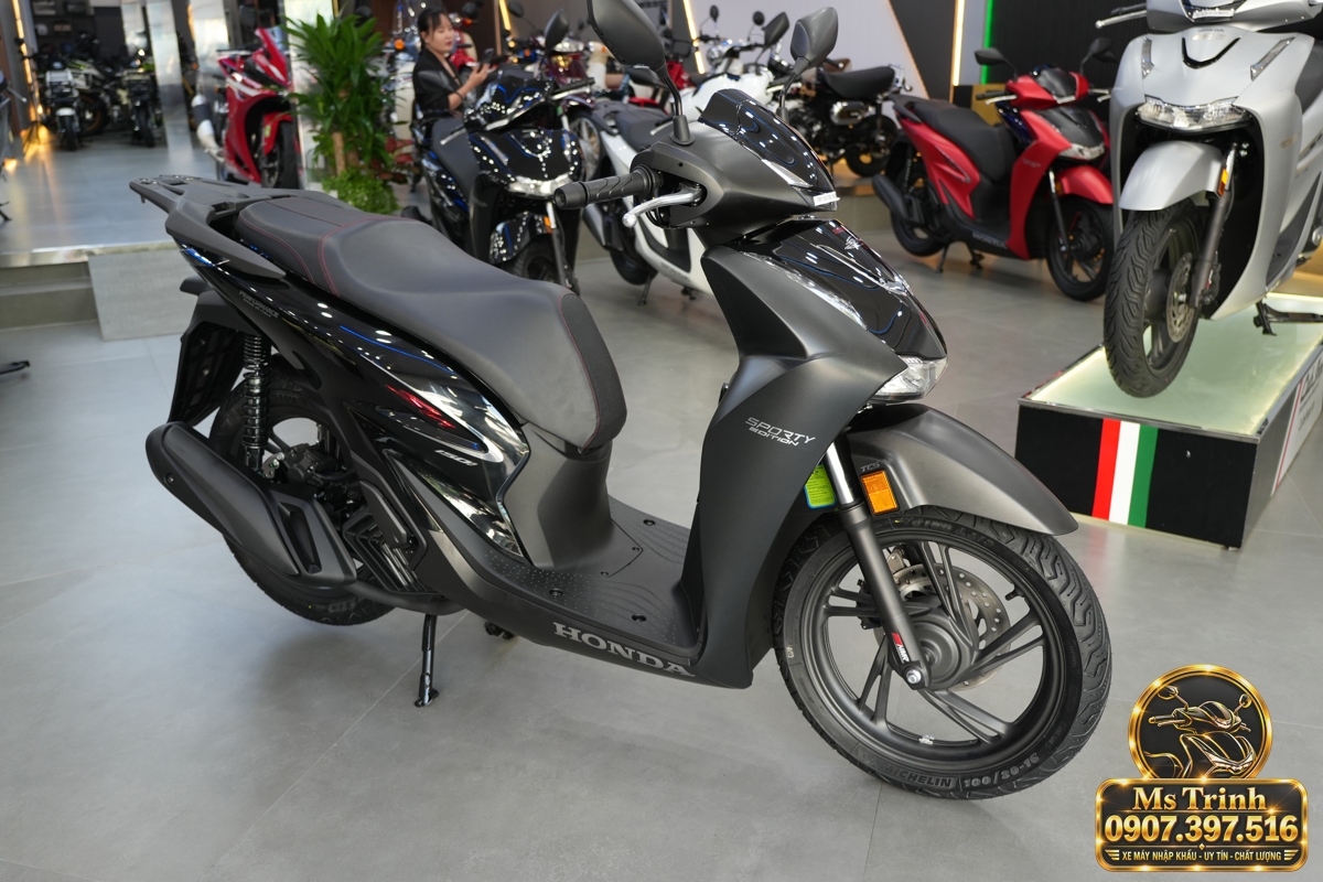 Honda SH150i Ý đen nhám 2027 tại Nghệ An sắc đen lịch lãm giá tốt, chính ngạch