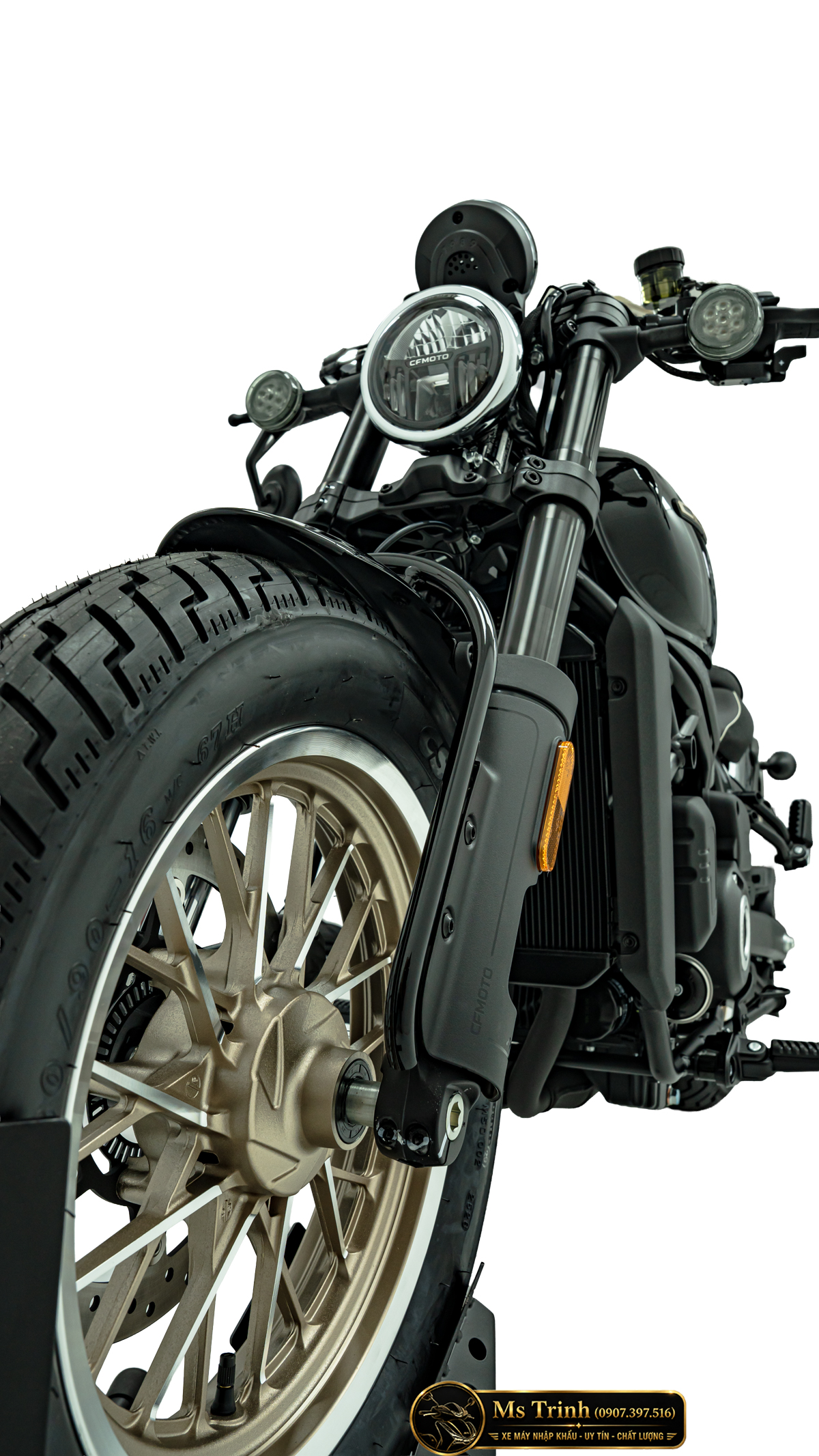 CFMOTO 450CL-C AMT Nghệ An Cruiser 449cc số tự động, giá 167 triệu