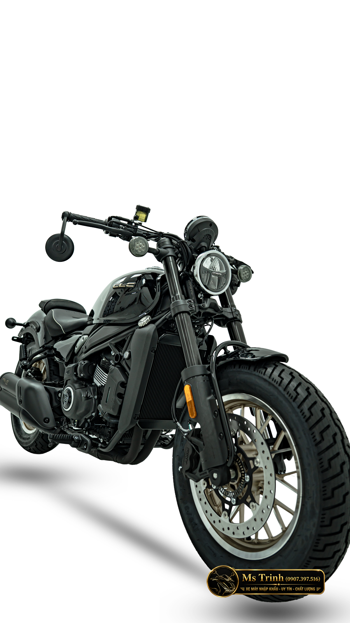 CFMOTO 450CL-C AMT Nghệ An Cruiser 449cc số tự động, giá 167 triệu