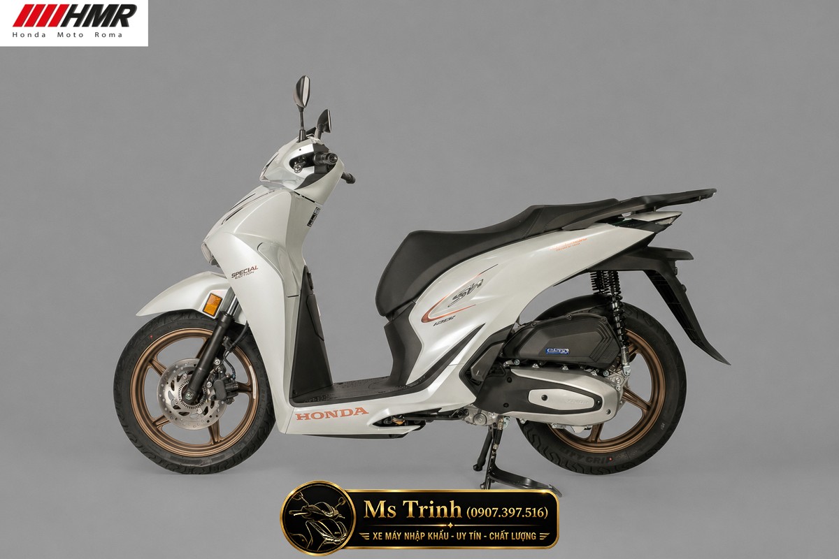 Honda SH150i Special Edition màu trắng 2026 nhập Ý tại Nghệ An - Vẻ đẹp thanh lịch của dòng SH Ý cao cấp