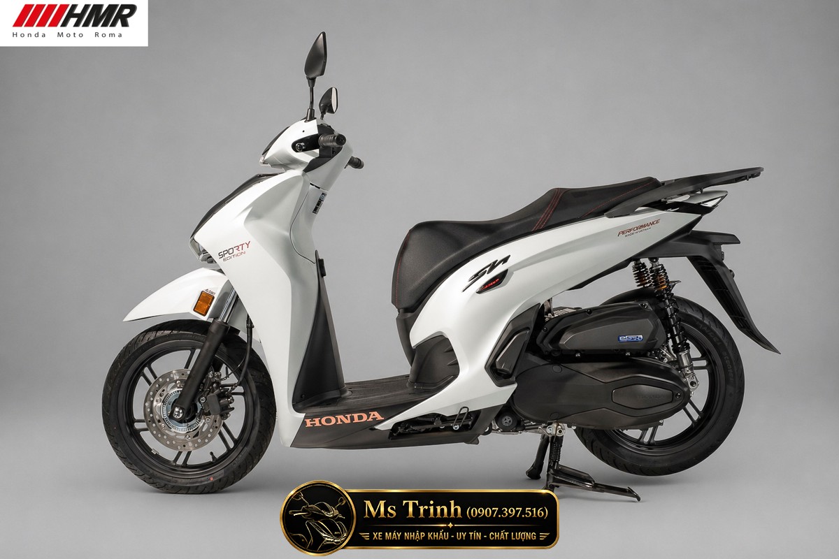 Honda SH350i nhập Ý 2026 tại Nghệ An - SH350i Sporty Trắng Nhám, Xám Bóng Đẳng Cấp Chuẩn Ý