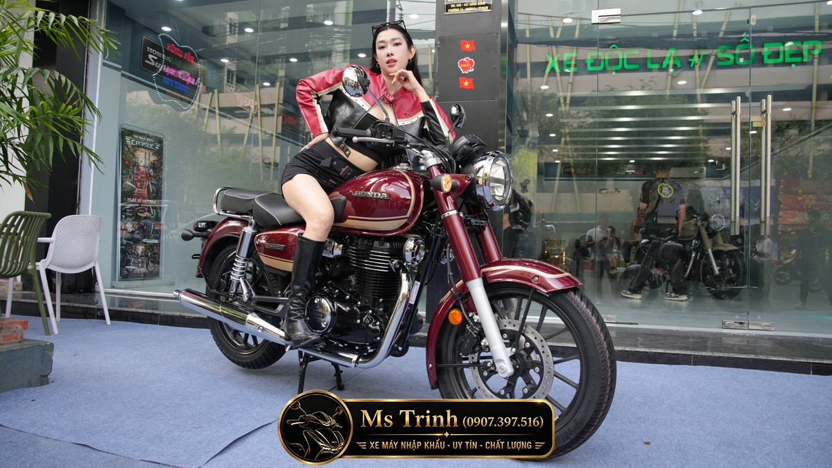 Honda CB350C Special Edition 2026 Tại Nghệ An - Tuyệt Tác Retro Roadster Cao Cấp Chính Thức Gây Sốt