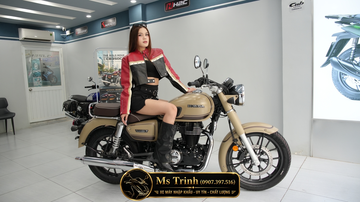 Honda CB350C Special Edition 2026 Tại Nghệ An - Tuyệt Tác Retro Roadster Cao Cấp Chính Thức Gây Sốt