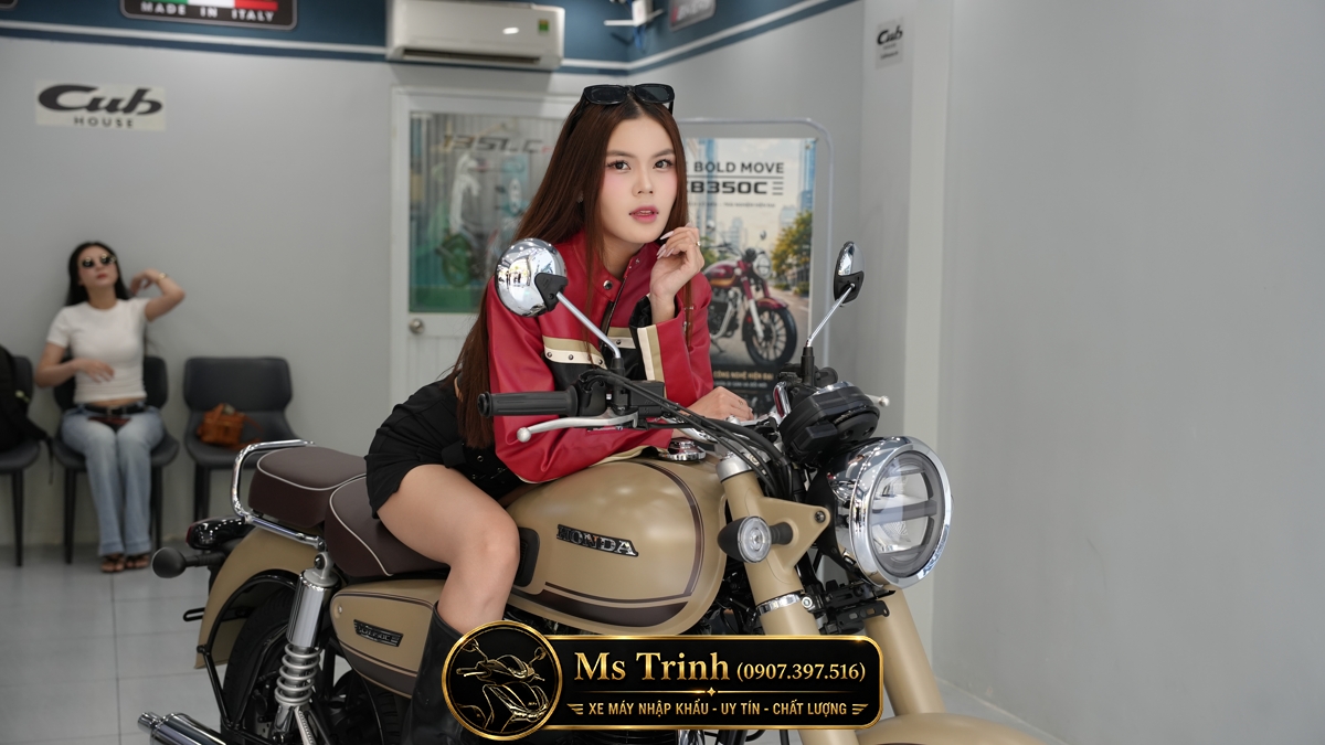 Honda CB350C Special Edition 2026 Tại Nghệ An - Tuyệt Tác Retro Roadster Cao Cấp Chính Thức Gây Sốt