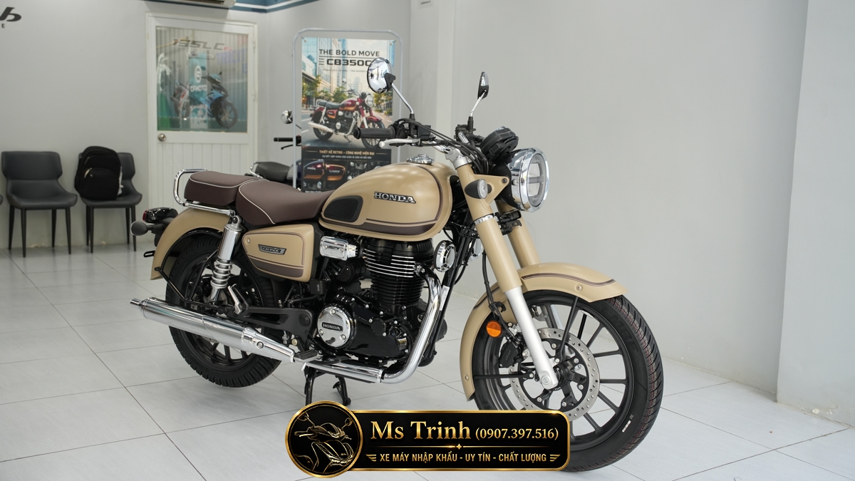 Honda CB350C Special Edition 2026 Tại Nghệ An - Tuyệt Tác Retro Roadster Cao Cấp Chính Thức Gây Sốt