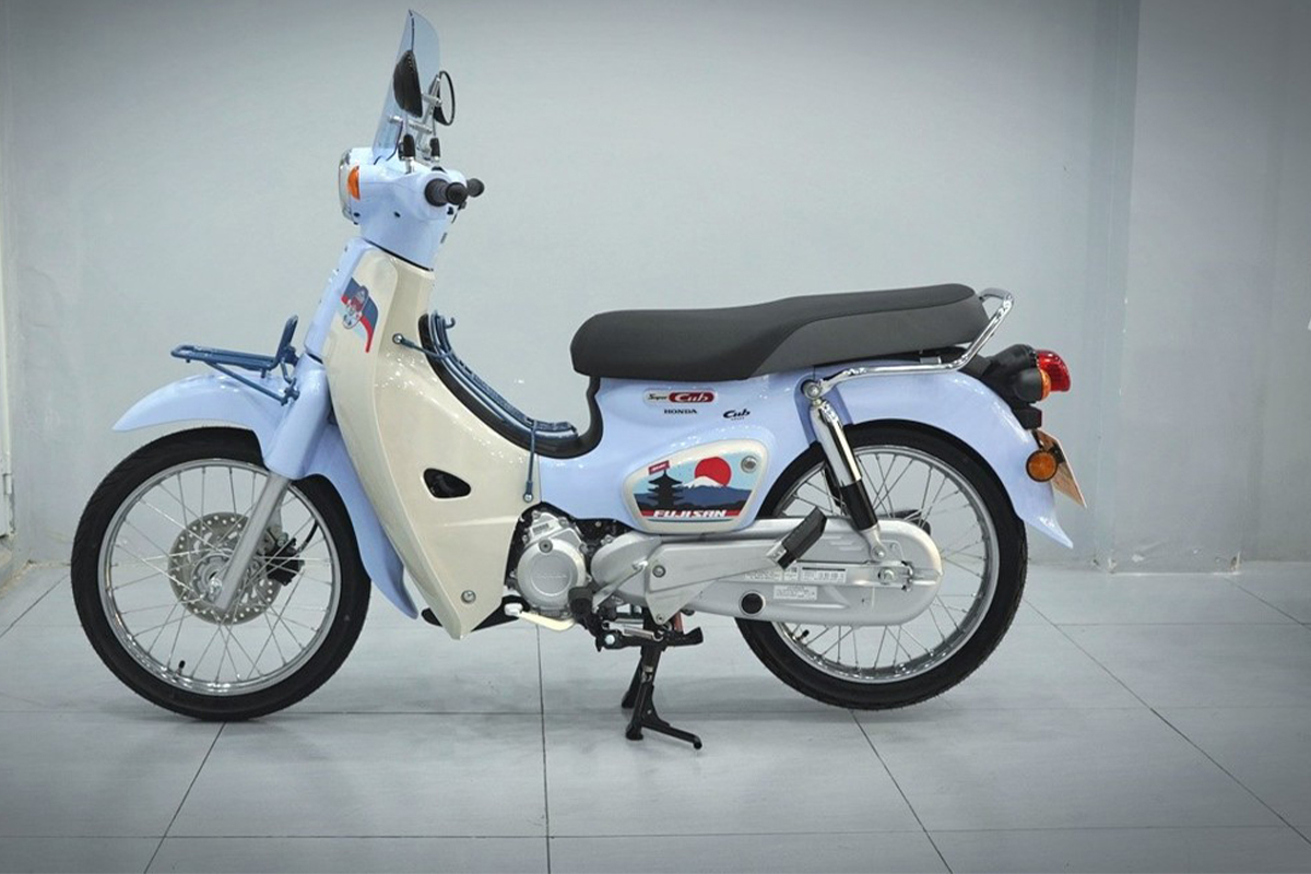 Honda Cub 110 Fujisan bản giới hạn tại Nghệ An - Thiết kế đậm chất Nhật Bản