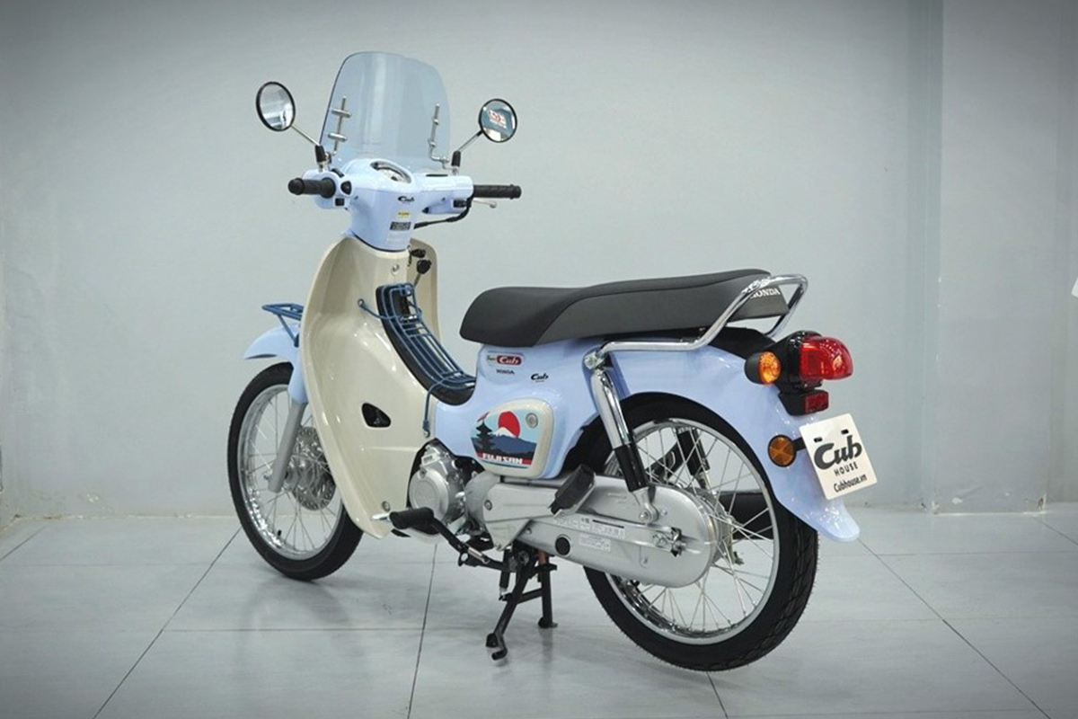 Honda Cub 110 Fujisan bản giới hạn tại Nghệ An - Thiết kế đậm chất Nhật Bản