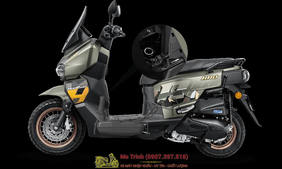 Honda HRD125 2026 - Xe tay ga ADV cá tính, ABS 2 kênh, công nghệ hiện đại tại Nghệ An