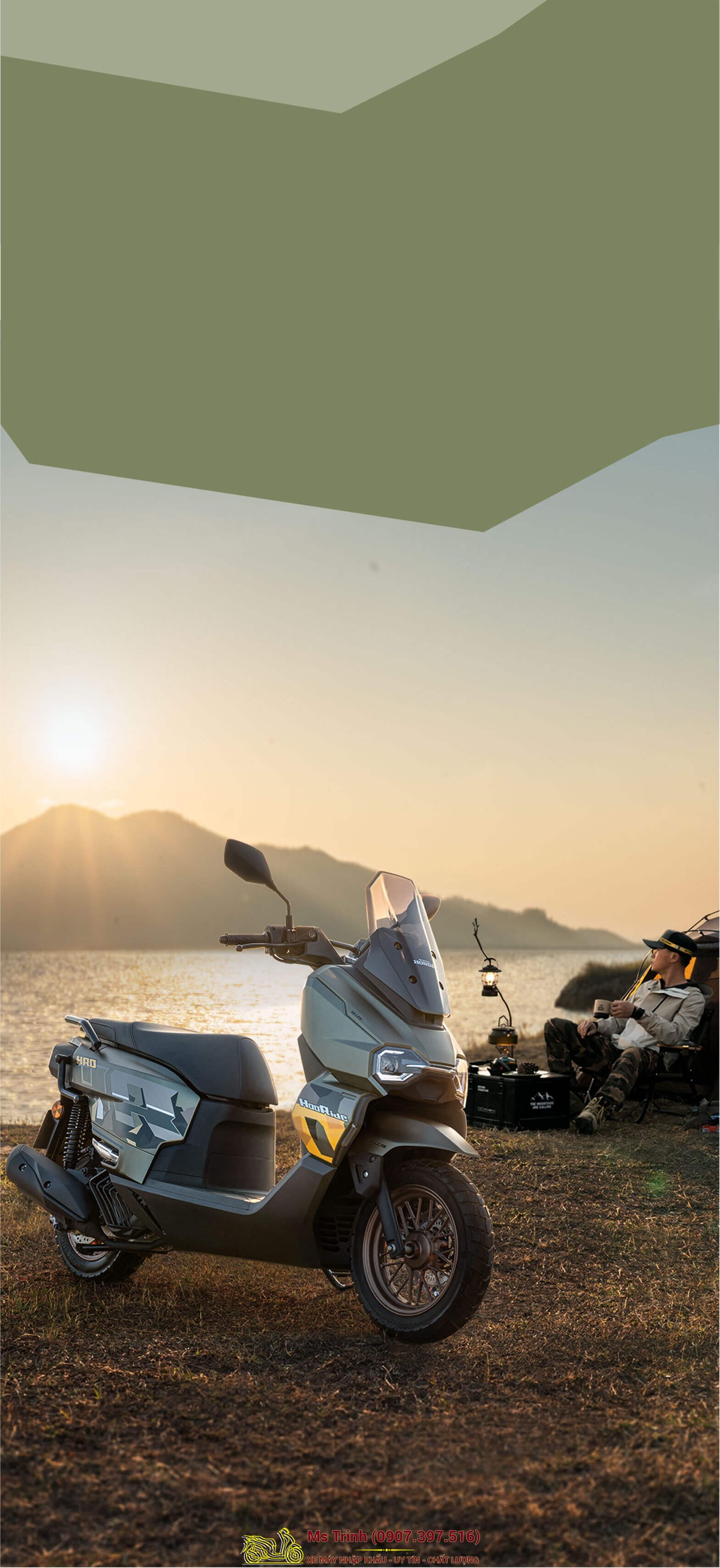 Honda HRD125 2026 - Xe tay ga ADV cá tính, ABS 2 kênh, công nghệ hiện đại tại Nghệ An