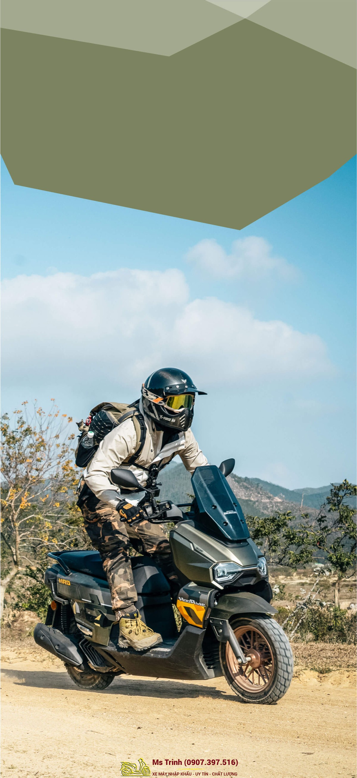 Honda HRD125 2026 - Xe tay ga ADV cá tính, ABS 2 kênh, công nghệ hiện đại tại Nghệ An