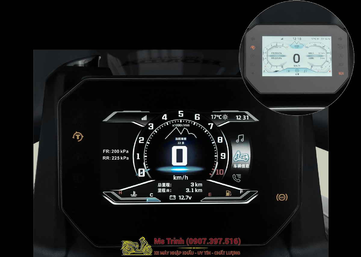 Honda HRD125 2026 - Xe tay ga ADV cá tính, ABS 2 kênh, công nghệ hiện đại tại Nghệ An