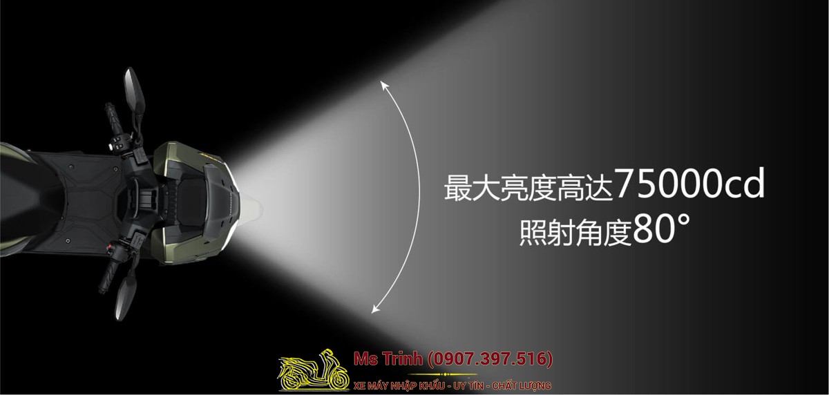 Honda HRD125 2026 - Xe tay ga ADV cá tính, ABS 2 kênh, công nghệ hiện đại tại Nghệ An