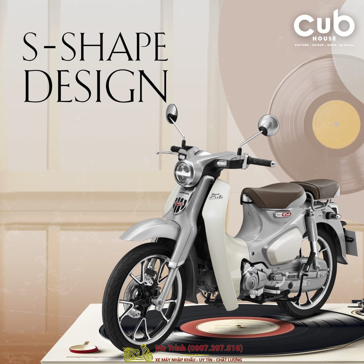 Honda Super Cub C125 nhập Thái ABS 2026 tại Nghệ An - Giá Tốt, Có Sẵn Xe