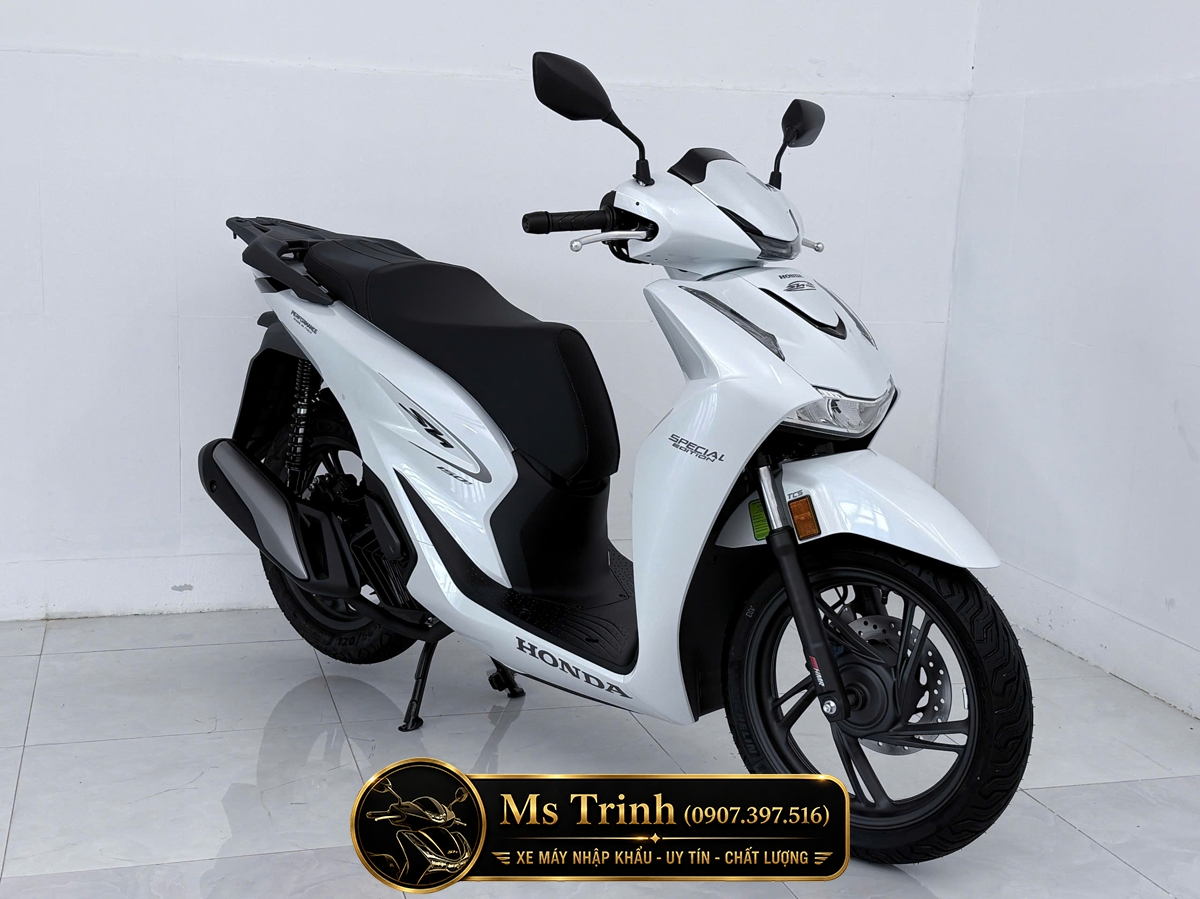 Honda SH150i Special Edition Standard nhập HMR Ý màu trắng tại Nghệ An: Giá trị nằm trong từng chi tiết nguyên bản