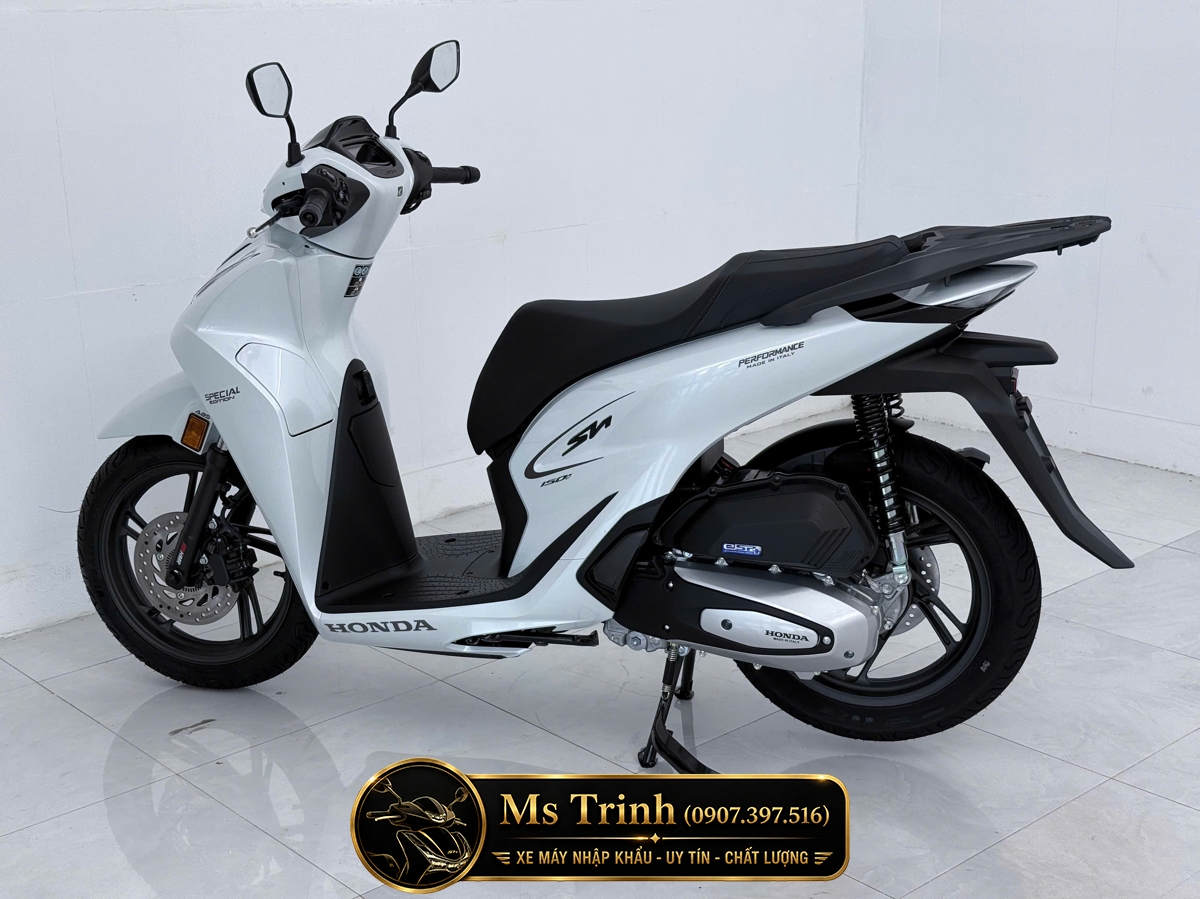 Honda SH150i Special Edition Standard nhập HMR Ý màu trắng tại Nghệ An: Giá trị nằm trong từng chi tiết nguyên bản