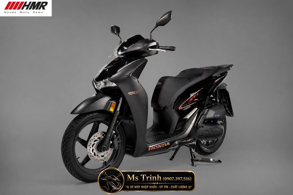 Honda SH150i nhập Ý 2026 Sporty màu đen tại Nghệ An - Mẫu SH Ý cao cấp được săn đón nhất hiện nay