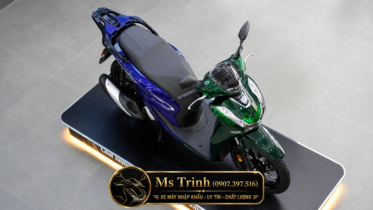 Honda SH150i Vetro Green - Sapphire tại Nghệ An: SH Ý Limited 200 xe