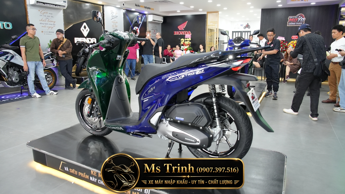 Honda SH150i Vetro Green - Sapphire tại Nghệ An: SH Ý Limited 200 xe