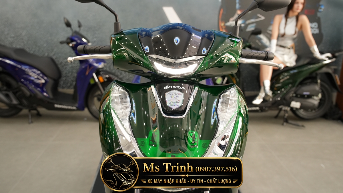 Honda SH150i Vetro Green - Sapphire tại Nghệ An: SH Ý Limited 200 xe