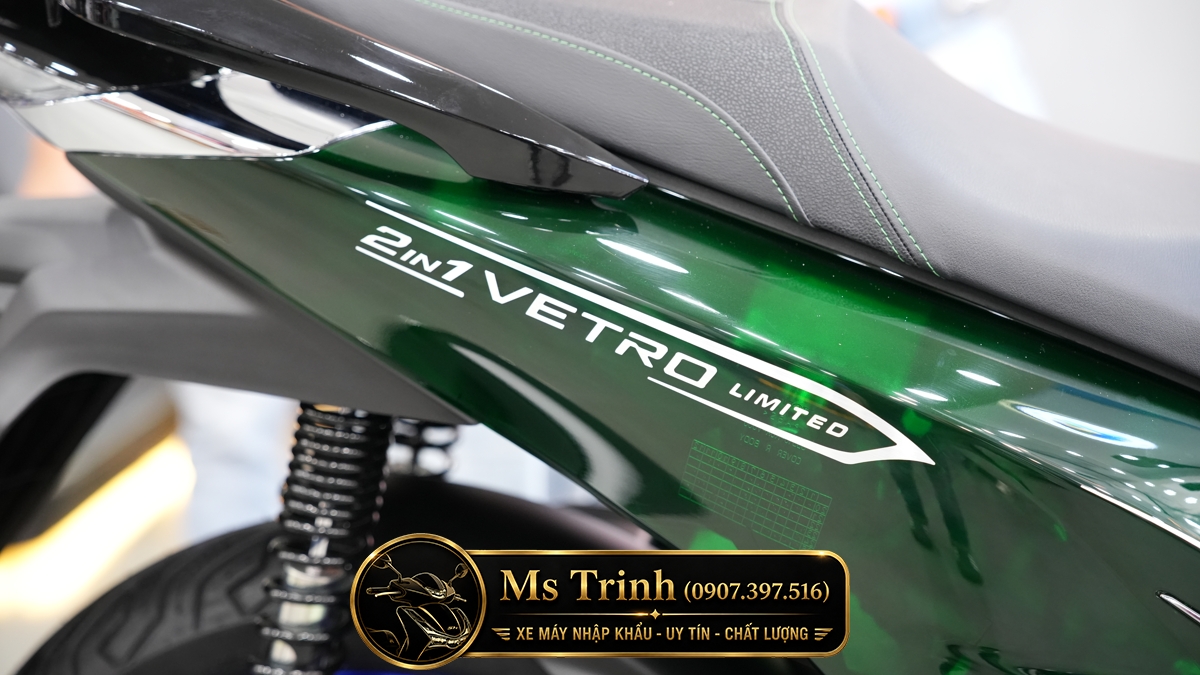 Honda SH150i Vetro Sapphire - Green tại Nghệ An: SH Ý 2 trong 1 giới hạn 200 xe
