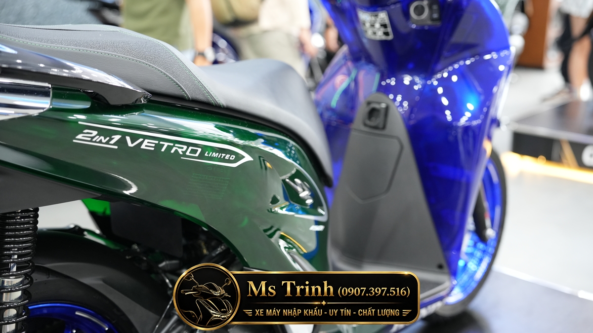 Honda SH150i Vetro Sapphire - Green tại Nghệ An: SH Ý 2 trong 1 giới hạn 200 xe