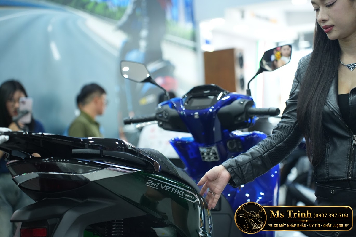 Honda SH150i Vetro Sapphire - Green tại Nghệ An: SH Ý 2 trong 1 giới hạn 200 xe