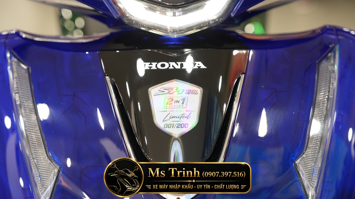 Honda SH150i Vetro Sapphire - Green tại Nghệ An: SH Ý 2 trong 1 giới hạn 200 xe