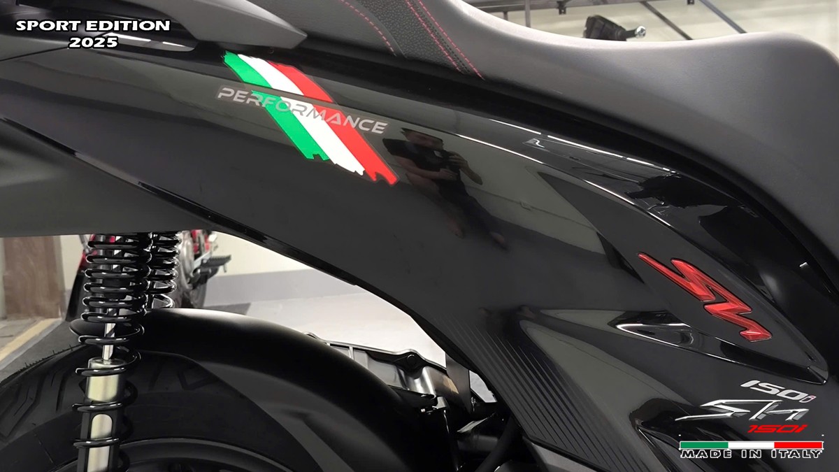 Honda SH150i 2025 Italy Sport Edition Màu Đen, Nhập Chính Hãng, Giá Rẻ tại Nghệ An