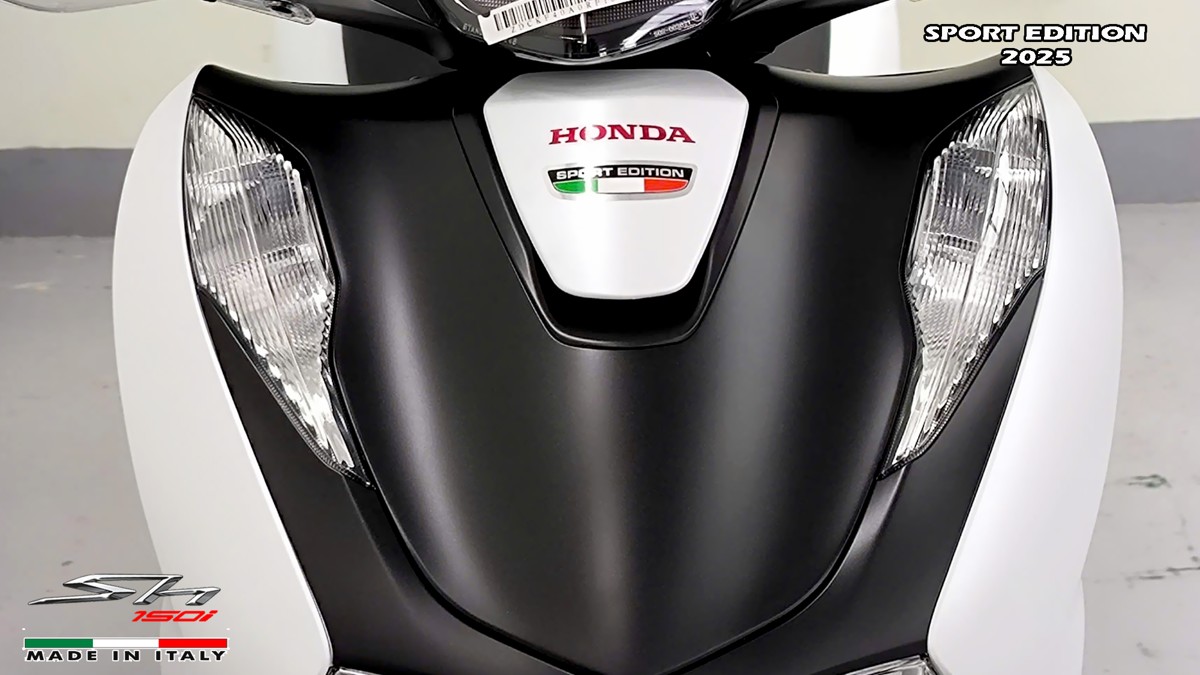 Honda SH150i Sport Edition 2025 Trắng, Made In Italy, Nhập Chính Hãng tại Nghệ An
