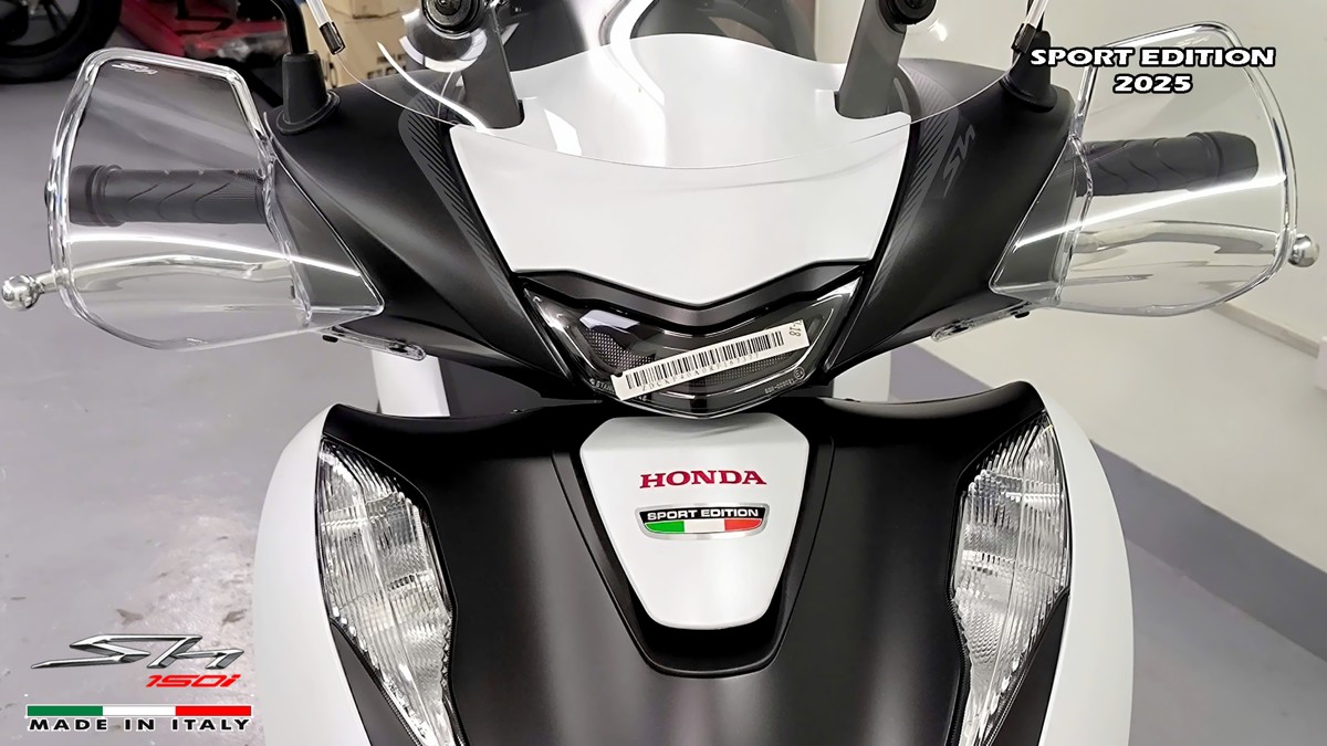 Honda SH150i Sport Edition 2025 Trắng, Made In Italy, Nhập Chính Hãng tại Nghệ An