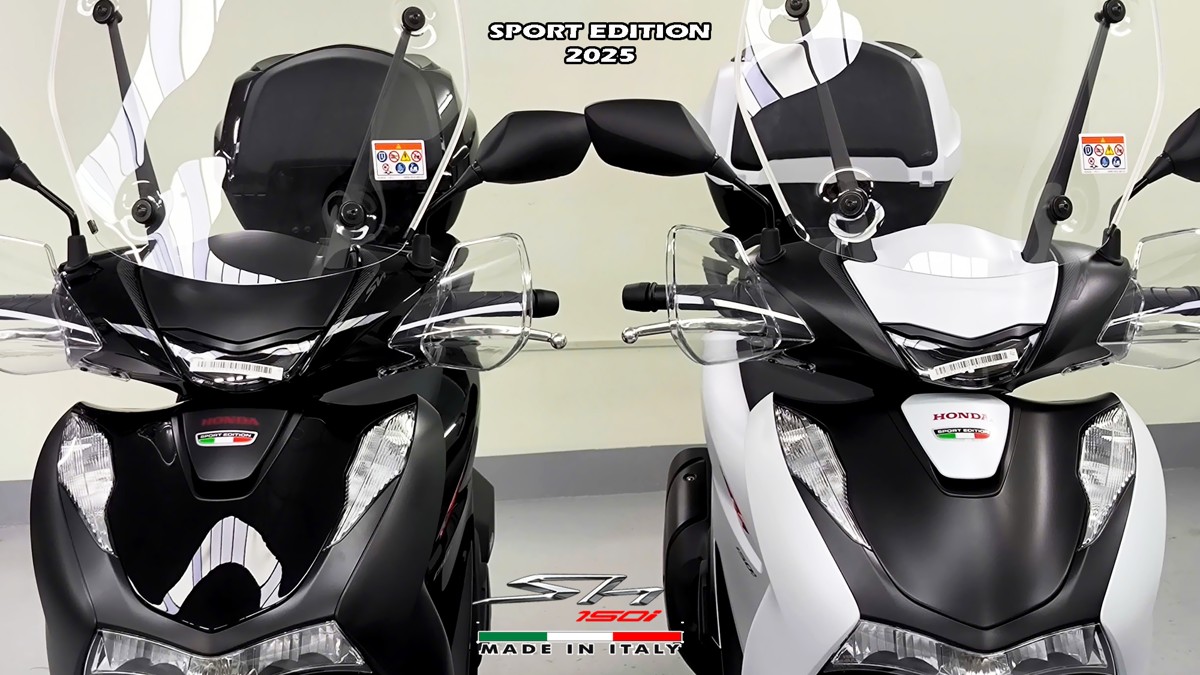 Honda SH150i Sport Edition 2025 Trắng, Made In Italy, Nhập Chính Hãng tại Nghệ An