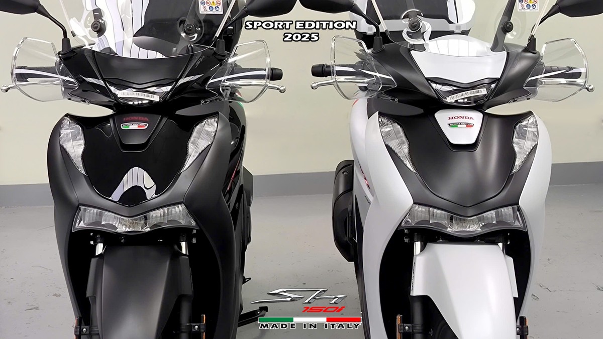 Honda SH150i Sport Edition 2025 Trắng, Made In Italy, Nhập Chính Hãng tại Nghệ An