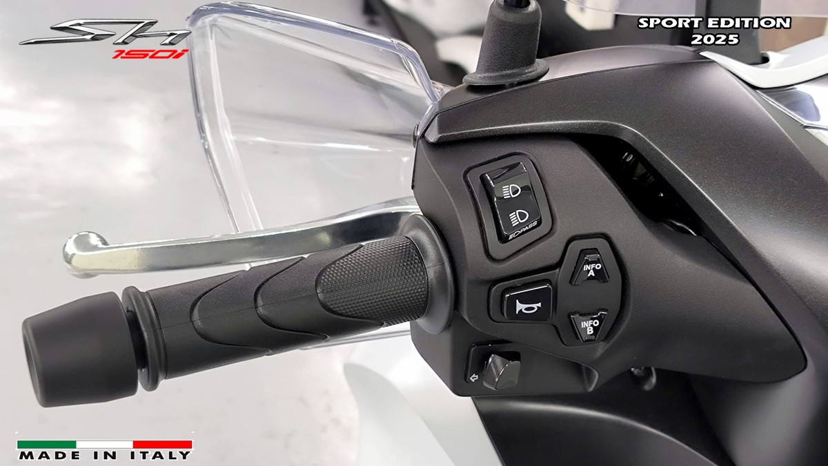 Honda SH150i Sport Edition 2025 Trắng, Made In Italy, Nhập Chính Hãng tại Nghệ An