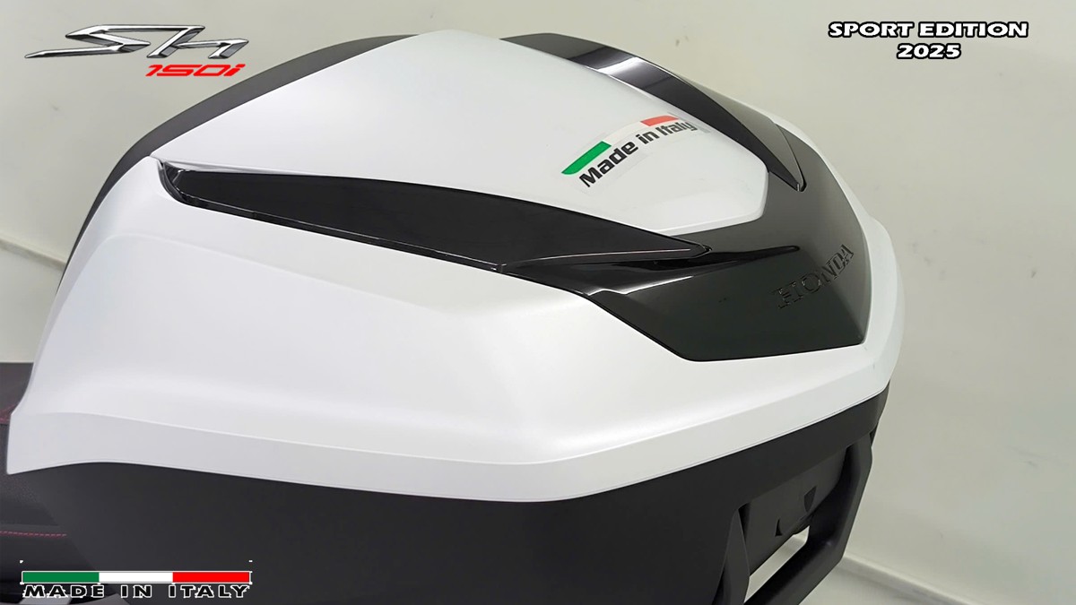 Honda SH150i Sport Edition 2025 Trắng, Made In Italy, Nhập Chính Hãng tại Nghệ An