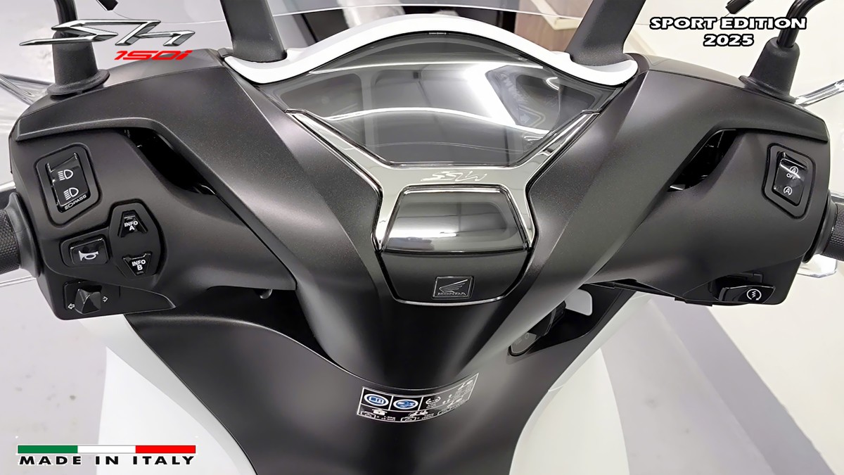 Honda SH150i Sport Edition 2025 Trắng, Made In Italy, Nhập Chính Hãng tại Nghệ An