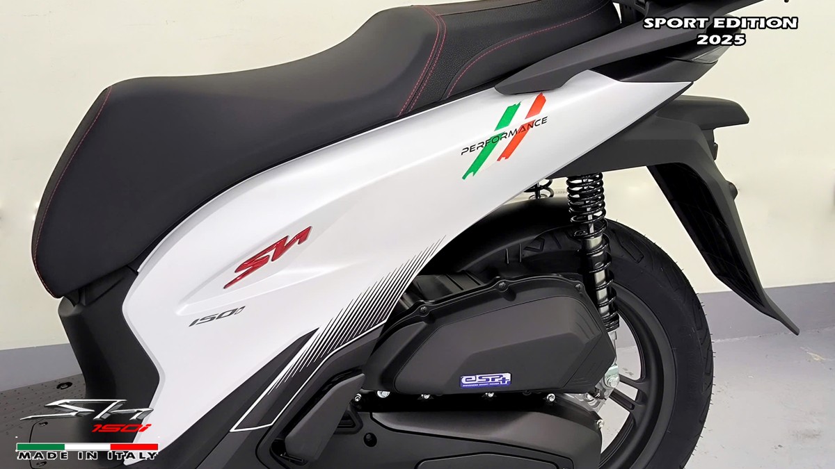 Honda SH150i Sport Edition 2025 Trắng, Made In Italy, Nhập Chính Hãng tại Nghệ An