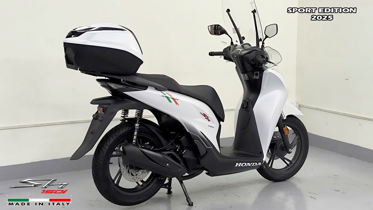 Honda SH150i Sport Edition 2025 Trắng, Made In Italy, Nhập Chính Hãng tại Nghệ An