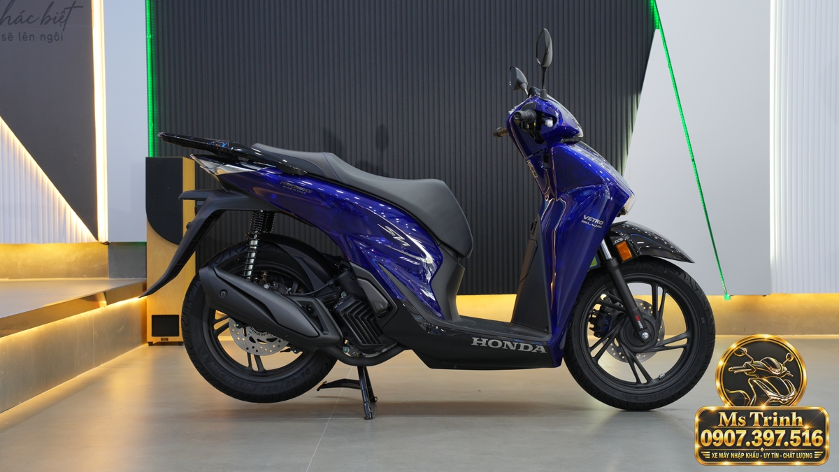 Honda SH150 Vetro Blue 2027 tại Nghệ An - Xanh Sapphire trong suốt, nhập Ý sang trọng