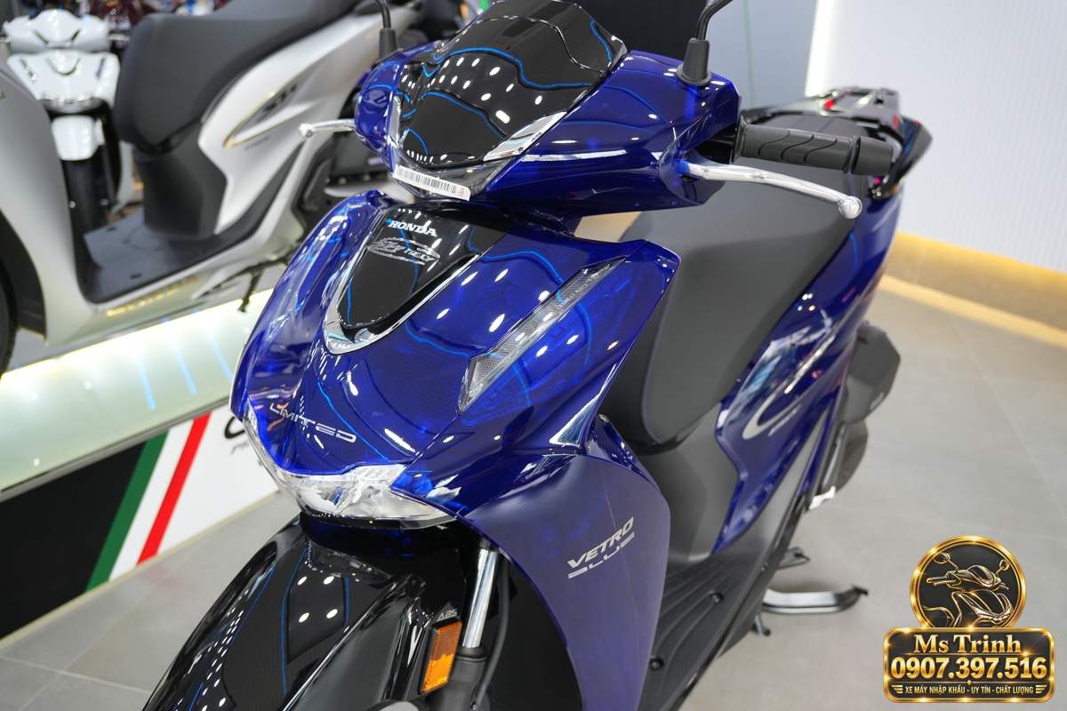 Honda SH150 Vetro Blue 2027 tại Nghệ An - Xanh Sapphire trong suốt, nhập Ý sang trọng