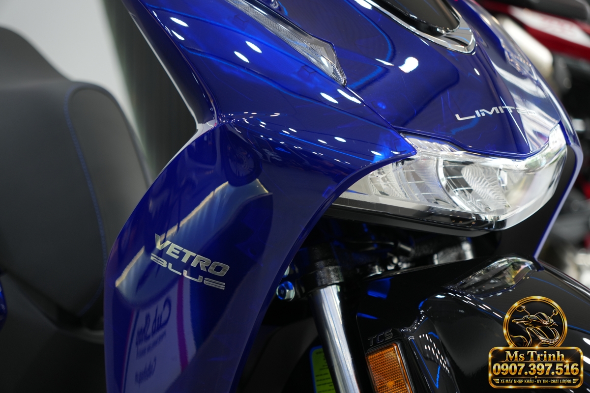 Honda SH150 Vetro Blue 2027 tại Nghệ An - Xanh Sapphire trong suốt, nhập Ý sang trọng