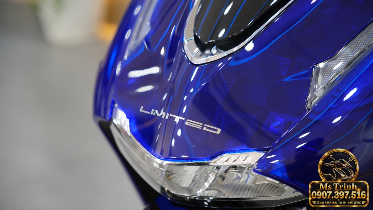 Honda SH150 Vetro Blue 2027 tại Nghệ An - Xanh Sapphire trong suốt, nhập Ý sang trọng