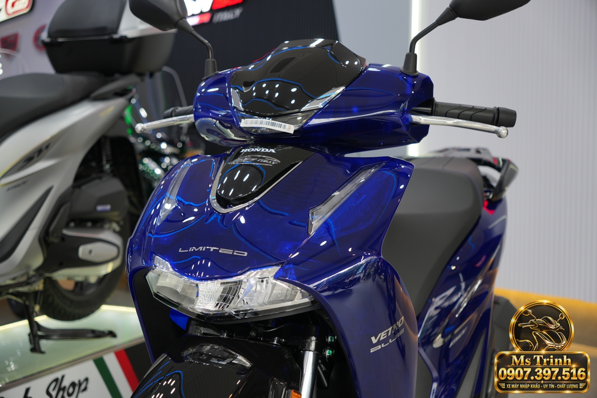 Honda SH150 Vetro Blue 2027 tại Nghệ An - Xanh Sapphire trong suốt, nhập Ý sang trọng