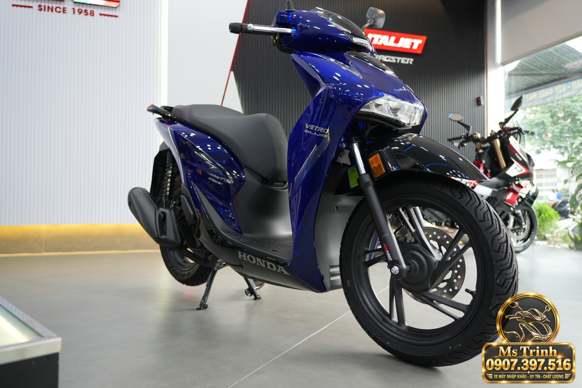 Honda SH150 Vetro Blue 2027 tại Nghệ An - Xanh Sapphire trong suốt, nhập Ý sang trọng