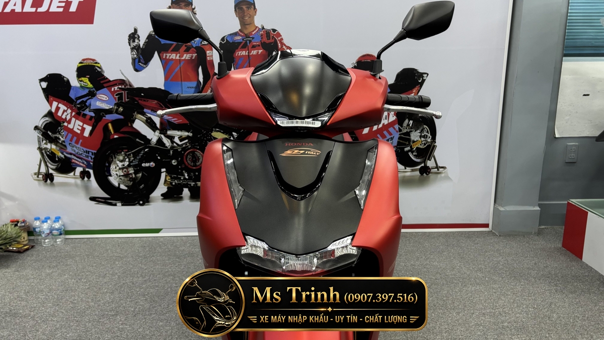 Honda SH150 Ý 2026 màu đỏ Sporty New Concept tại Nghệ An: Giá trị khác biệt của một chiếc SH nhập khẩu