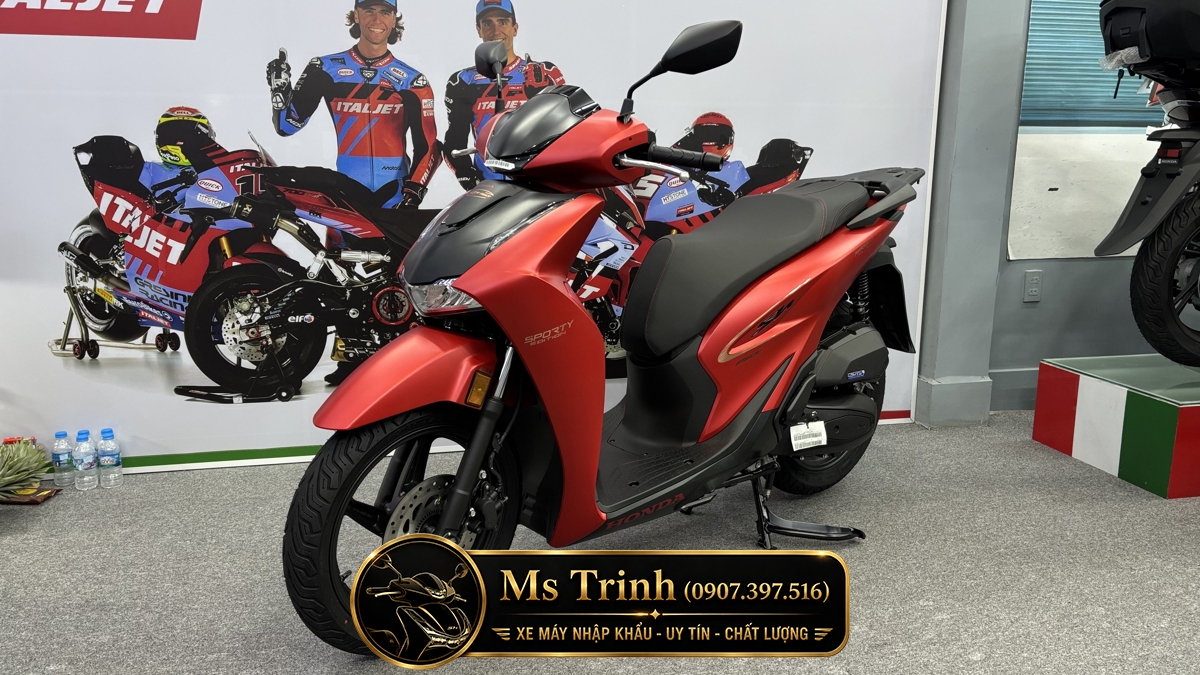 Honda SH150 Ý 2026 màu đỏ Sporty New Concept tại Nghệ An: Giá trị khác biệt của một chiếc SH nhập khẩu