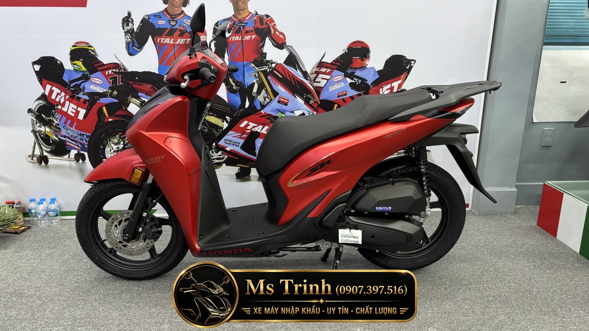 Honda SH150 Ý 2026 màu đỏ Sporty New Concept tại Nghệ An: Giá trị khác biệt của một chiếc SH nhập khẩu