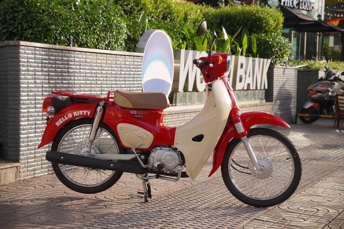 Honda Super Cub 50cc Hello Kitty Edition, Made In Japan, Hàng Hiếm tại Nghệ An