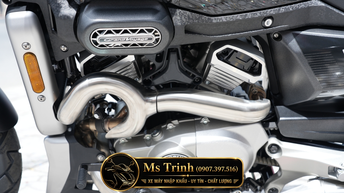Hyosung GV350X tại Nghệ An - Cruiser 350cc Phong Cách Mỹ Cơ Bắp, Cá Tính